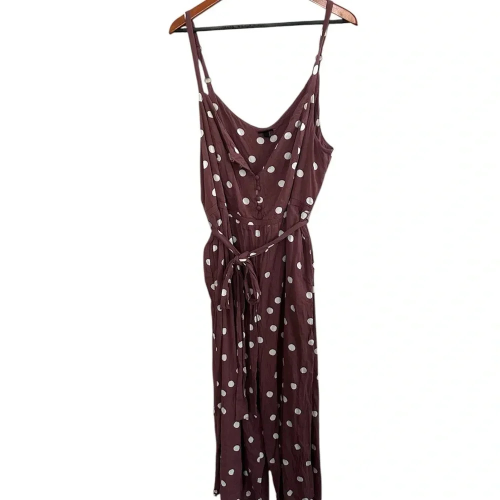 Torrid Challis Culotte Jumpsuit - Picture 5 of 5